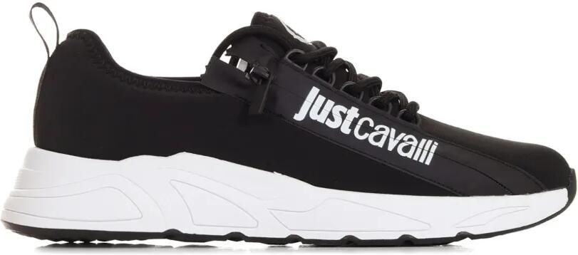Just Cavalli Sneakers met ritsdetail Zwart
