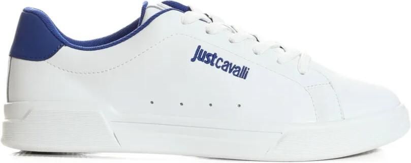 Just Cavalli Sneakers met ronde neus Wit