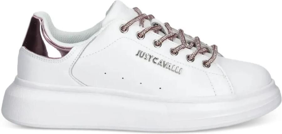 Just Cavalli Sneakers met stras Wit