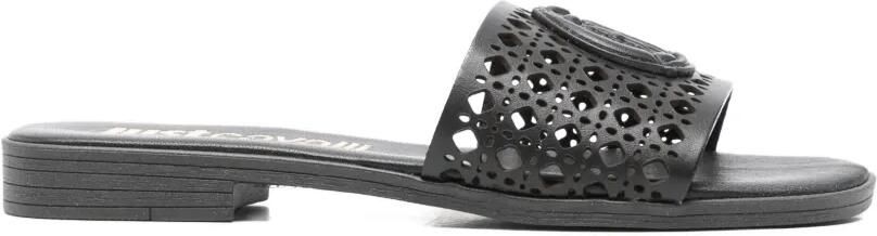 Just Cavalli Uitgesneden sandalen Zwart