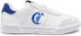 Just Cavalli Leren sneakers met logoprint Wit - Thumbnail 1