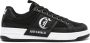 Just Cavalli Sneakers met logo-reliëf met vlakken Zwart - Thumbnail 1