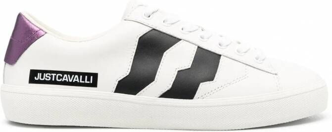 Just Cavalli Sneakers met logoprint Wit