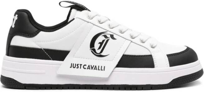 Just Cavalli Sneakers met logoprint Wit