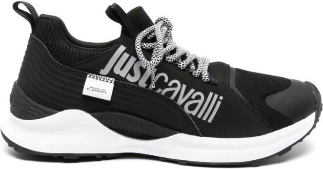 Just Cavalli Sneakers met logoprint Zwart