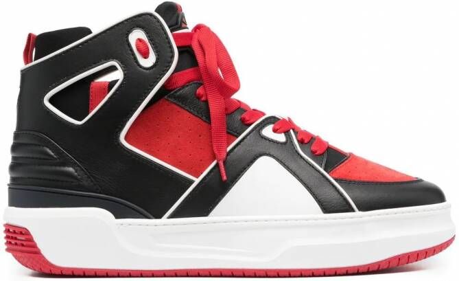 Just Don Basketbal Courtside high-top sneakers Rood