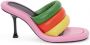 JW Anderson Bumper Tubular gewatteerde sandalen Roze - Thumbnail 1