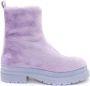 JW Anderson Ecofur enkellaarzen Paars - Thumbnail 1
