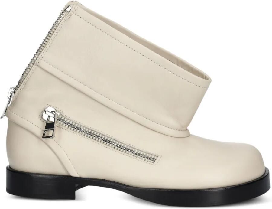 JW Anderson 30 mm laarzen met ritsdetail Beige
