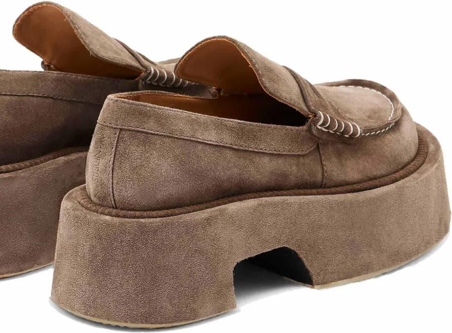 JW Anderson 50 mm loafers met plateauzool Bruin - Foto 3