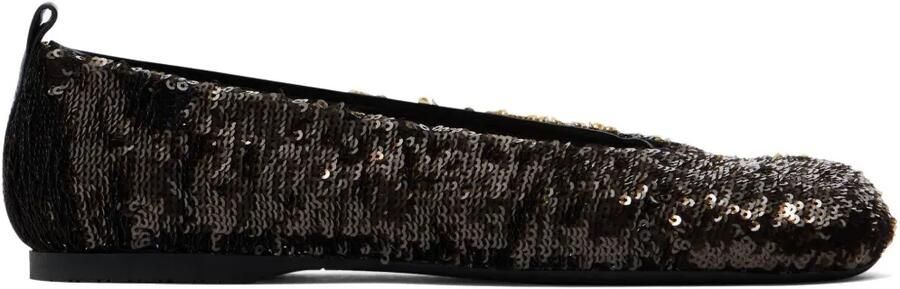 JW Anderson Ballerina's met pailletten Zwart