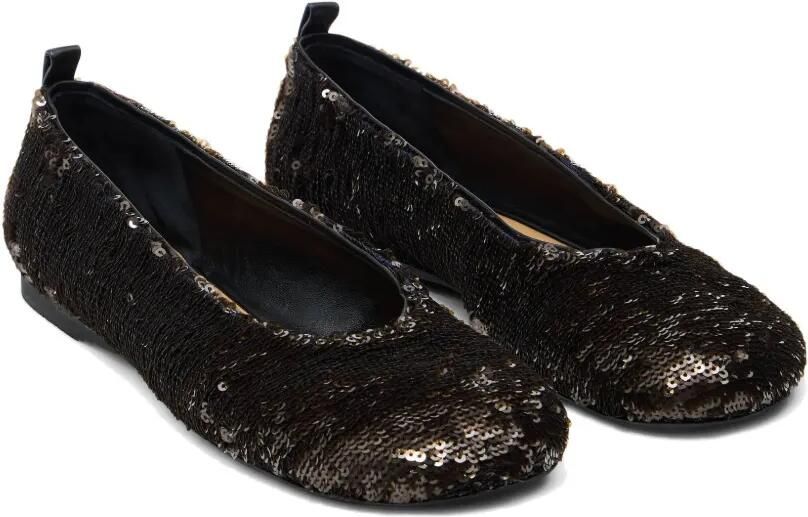 JW Anderson Ballerina's met pailletten Zwart - Foto 3