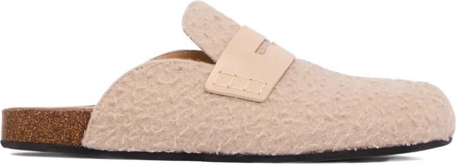 JW Anderson Felt muiltjes Beige