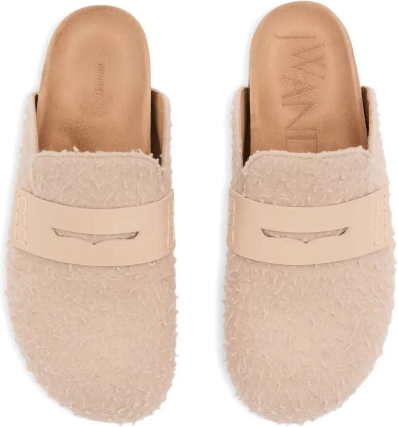 JW Anderson Felt muiltjes Beige - Foto 2