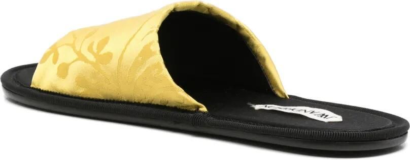 JW Anderson floral-jacquard slides Geel