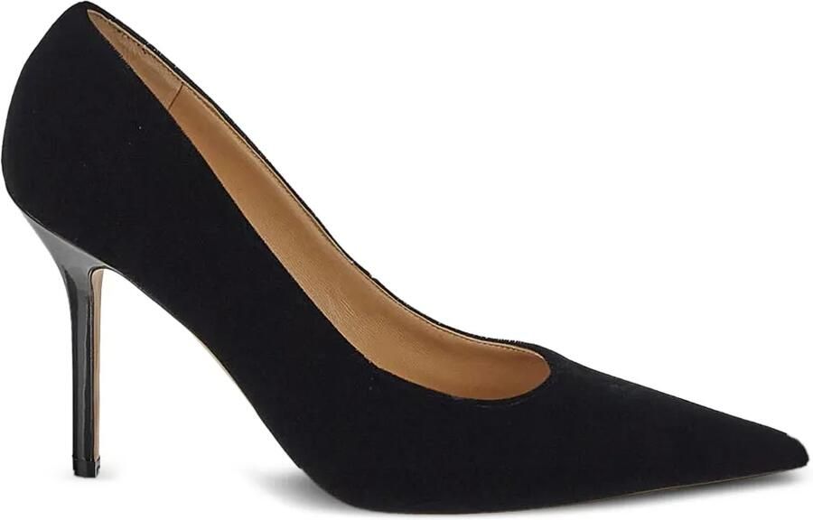 JW Anderson Fluwelen pumps met hak Zwart