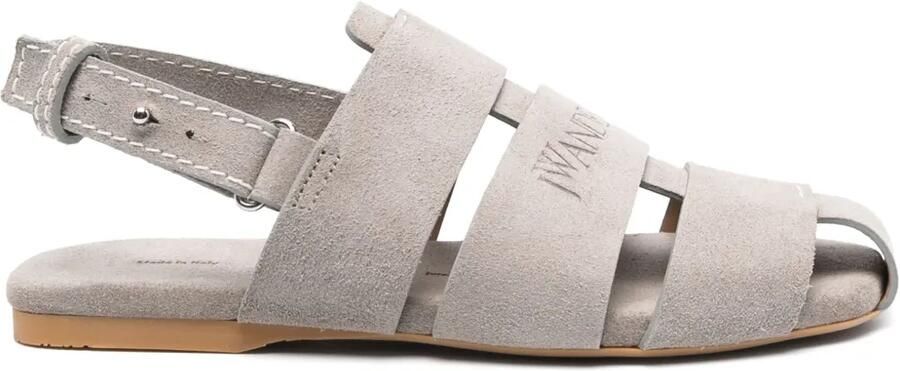 JW Anderson Gekooide sandalen Grijs