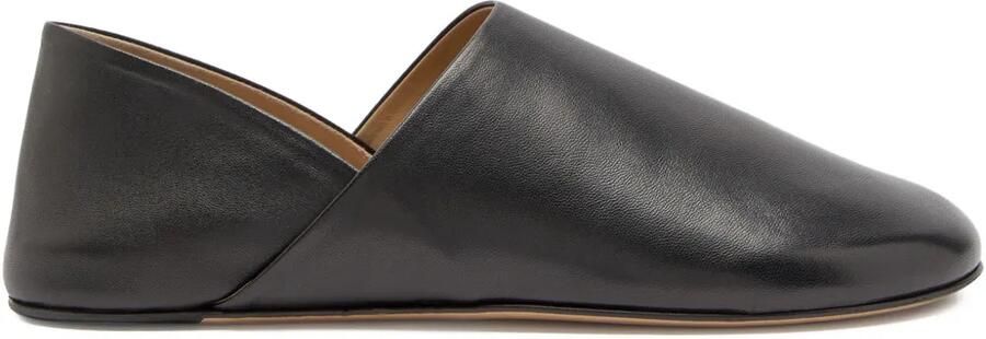 JW Anderson Leren ballerina's Zwart