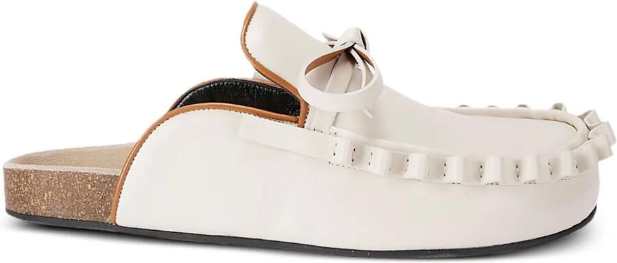 JW Anderson Leren loafers Wit