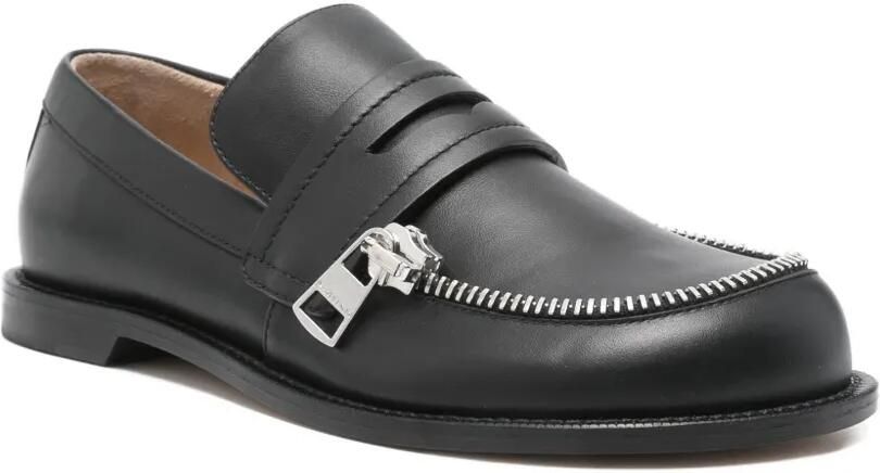 JW Anderson Loafers met ritsdetail Zwart - Foto 2