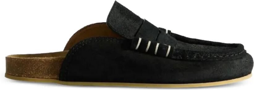 JW Anderson Loafers met stiksels Zwart