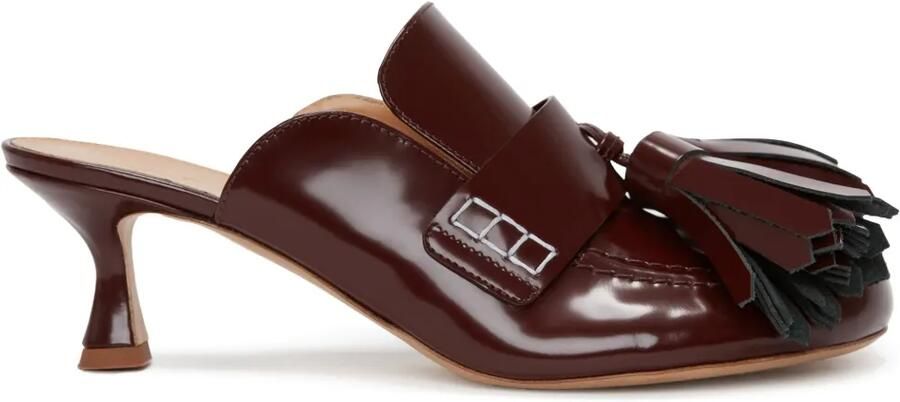 JW Anderson Muiltjes met kwastje Rood