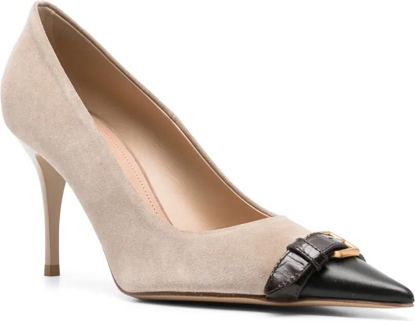 JW Anderson Pumps met gespdetail Beige - Foto 3