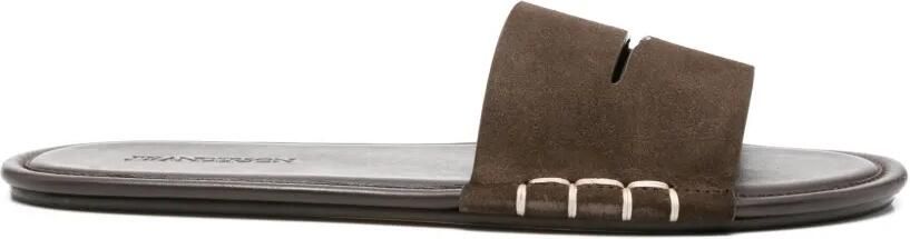 JW Anderson Sandalen met uitgesneden detail Bruin