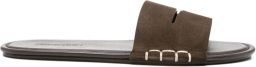 JW Anderson Sandalen met uitgesneden detail Bruin