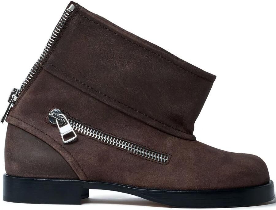 JW Anderson Suède enkellaarzen Bruin