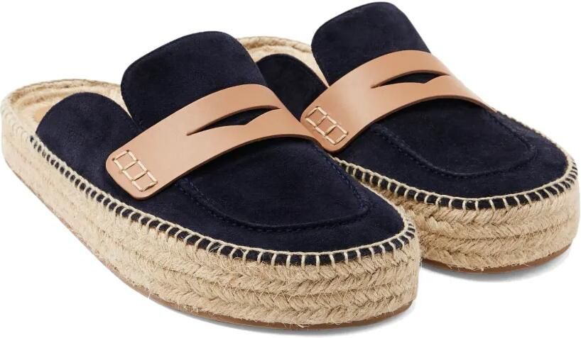 JW Anderson Suède espadrilles Blauw