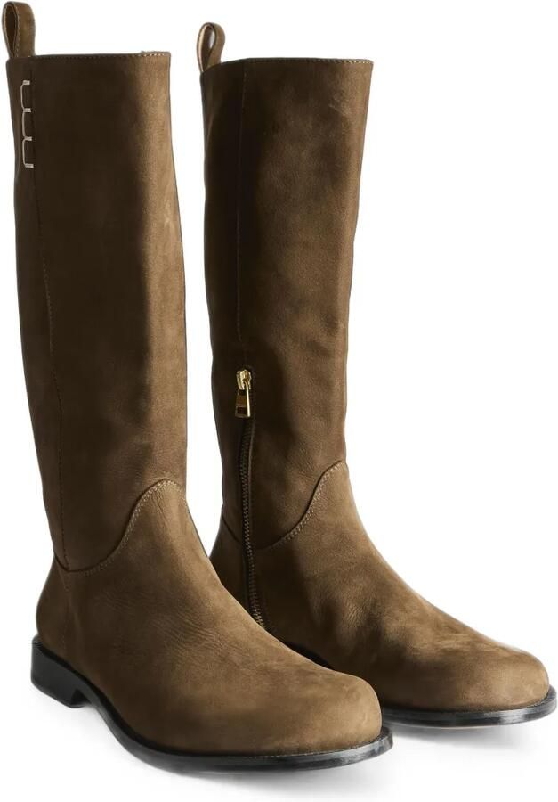 JW Anderson Suède knielaarzen Bruin