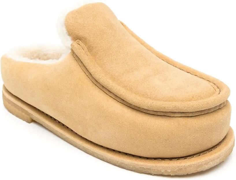 JW Anderson Suède muiltjes Bruin