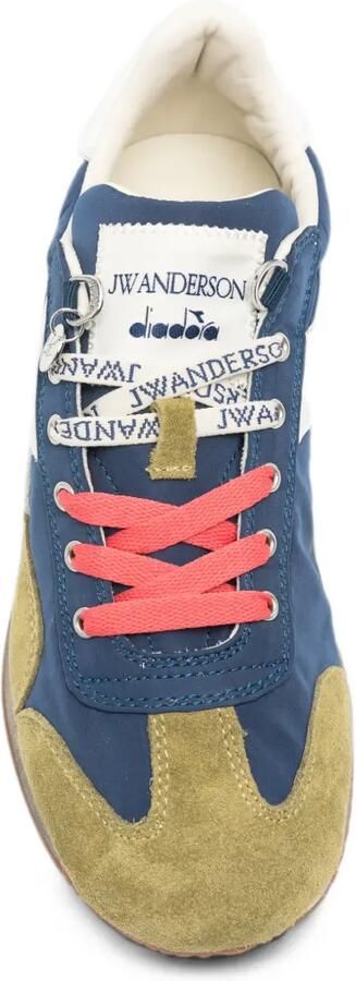 JW Anderson x Diadora Equipe panelled sneakers Blauw - Foto 4
