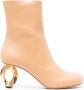 JW Anderson Leren laarzen Beige - Thumbnail 1