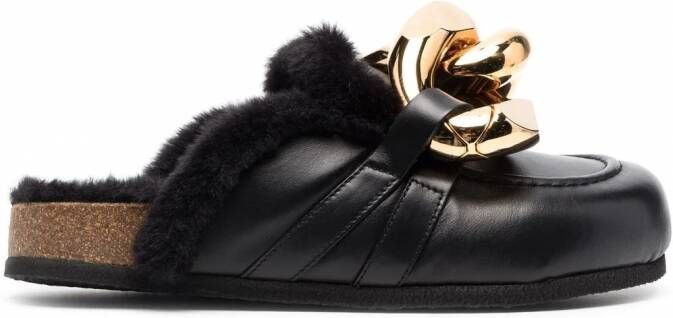 JW Anderson Leren muiltjes Zwart