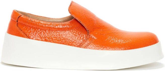 JW Anderson Leren sneakers Oranje