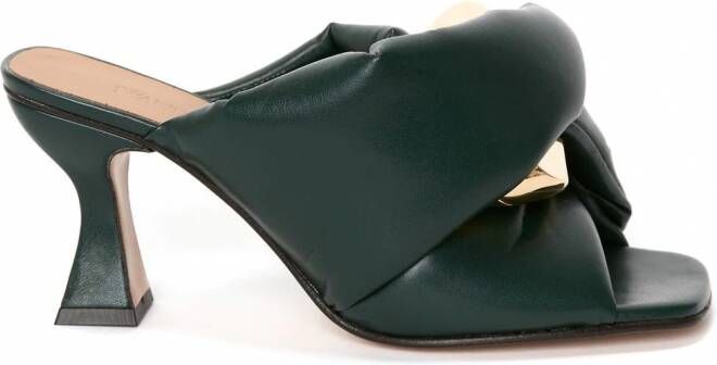 JW Anderson Muiltjes met hak Groen