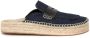 JW Anderson Muiltjes met raffia zool Blauw - Thumbnail 1