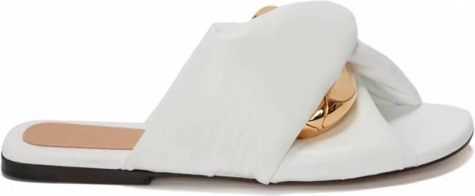 JW Anderson Sandalen met ketting Wit