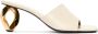 JW Anderson Sandalen met kettinghak Beige - Thumbnail 1