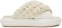 JW Anderson Popcorn Twist sandalen met plateauzool Wit - Thumbnail 1