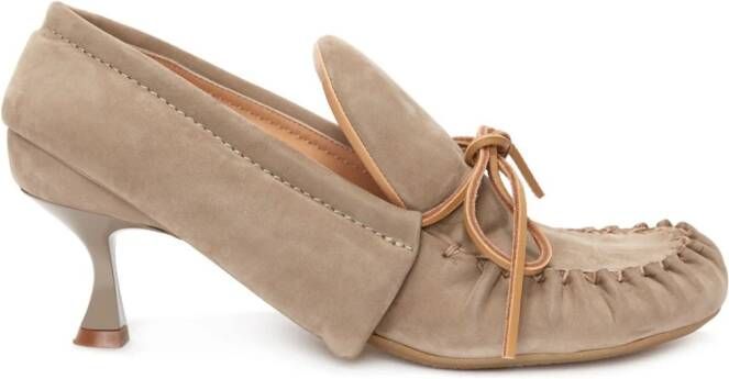 JW Anderson Suède mocassins Beige