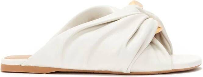 JW Anderson Twist sandalen van imitatieleer Wit