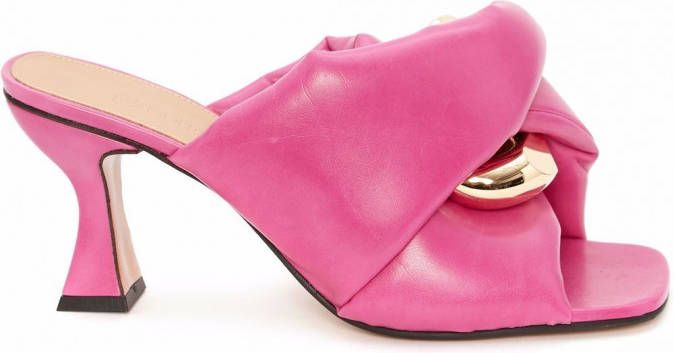 JW Anderson Chain Twist pumps Roze