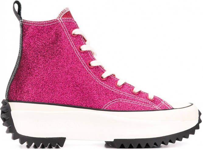 JW Anderson x Converse Run Star Hike high-top sneakers Roze