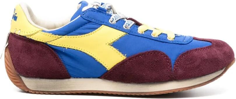 JW Anderson x Diadora Equipe sneakers met suède vlakken Blauw