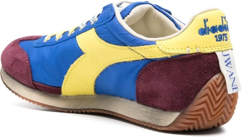 JW Anderson x Diadora Equipe sneakers met suède vlakken Blauw - Foto 2