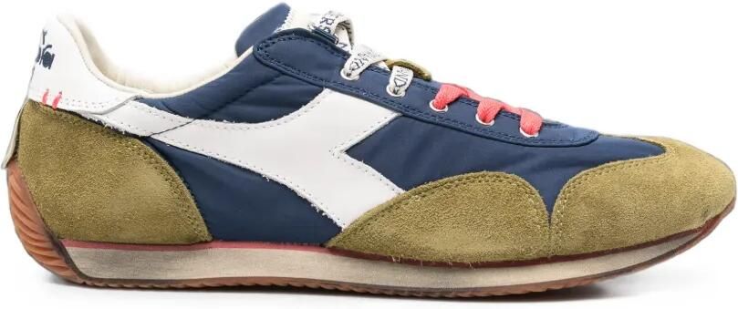 JW Anderson x Diadora Equipe sneakers met suède vlakken Blauw