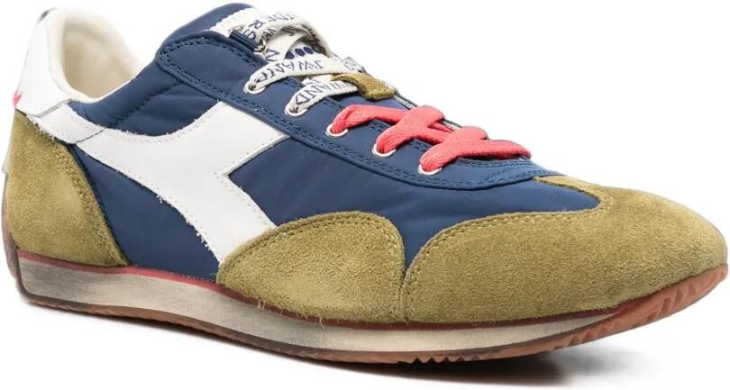 JW Anderson x Diadora Equipe sneakers met suède vlakken Blauw - Foto 3